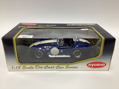 Lot 907 - A Kyosho 1:18 Scale No.7006SR, Diecast Shelby...