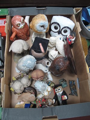 Lot 1064 - Owl Models, including Nao, Teviotdale,...