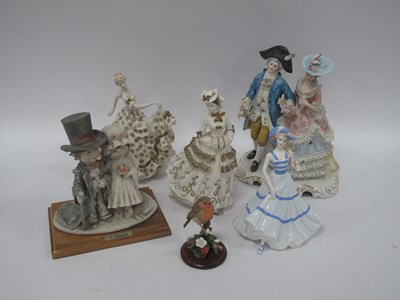Lot 1273 - G. Armani Wedding Couple, Leonardo, Coalport...