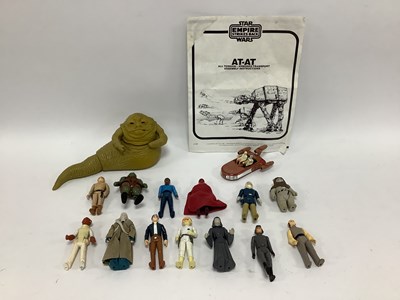 Lot 637 - Fifteen Original Star Wars Trilogy Plastic...