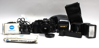 Lot 867 - Minolta 9000 AF 35mm SLR Film Camera with...