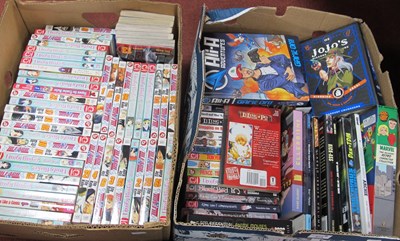 Lot 423 - A Collection of Graphic Comic Books, Japanese...