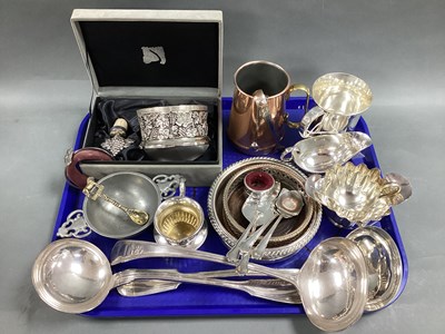 Lot 190 - A Collection of Assorted Plated Ware,...