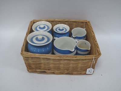 Lot 1471 - T.G. Green Cornish Ware Sugar Jar & Lid, 13cm...