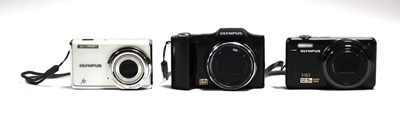 Lot 734 - Olympus SZ-14 14MP Digital Compact Camera...
