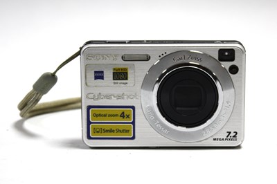 Lot 756 - Sony Cyber-Shot DSC-W110 7.2MP Digital Compact...