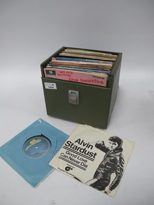 Lot 1454 - The Beatles 45RPM Records with picture sleeves-...