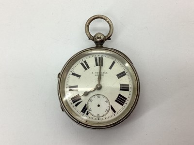 Lot 260 - A Yewdall Leeds; A Chester Hallmarked Silver...