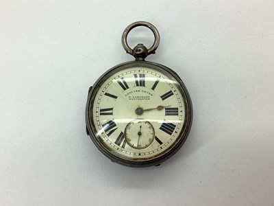 Lot 261 - G Aaronson Manchester; A Chester Hallmarked...