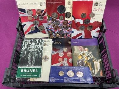 Lot 414 - Collection Of Royal Mint Coin Sets And Packs,...