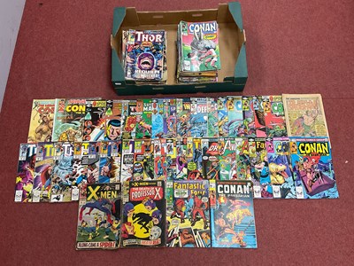 Lot 904 - Approximately Ninety Marvel comics. Including...