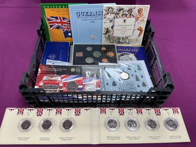 Lot 344 - Large Collection Of Coin Sets And Packs,...