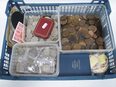 Lot 1373 - Large Collection Of Coinage And Banknotes,...