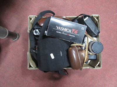 Lot 1119 - Mixed Cameras, including Pentax MZ-60,...