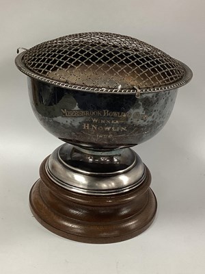 Lot 134 - George Wish & Co Electroplated Trophy Rose...