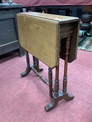 Lot 1643 - Early XX Century Walnut Sutherland Table, with...