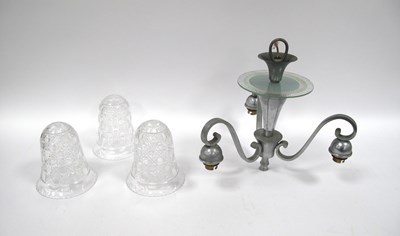 Lot 1003 - Early XX Century Chrome Three Branch...