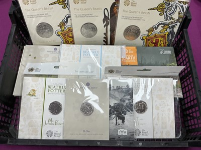 Lot 359 - Collection Of Royal Mint Bunc Coin Packs,...