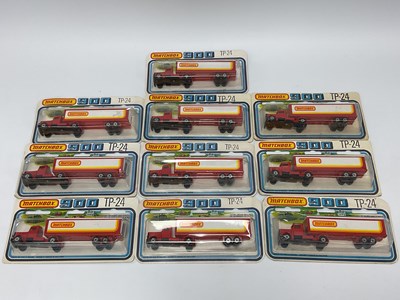 Lot 706 - Ten Matchbox 900 #TP-24 diecast model...