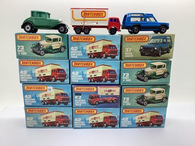Lot 920 - Twelve Matchbox 1-75 Diecast Models to include...