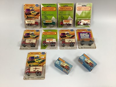 Lot 627 - Eleven Matchbox Diecast Model Vehicles, to...