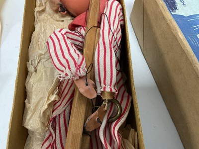 Lot 302 - Two Circa 1950s boxed Pelham Puppets, one LS...
