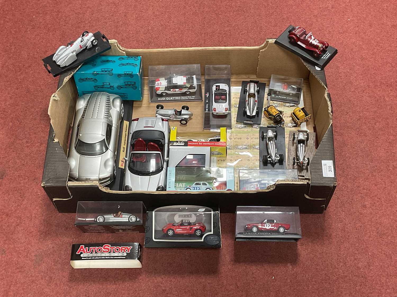 Lot 309 - A quantity of diecast model vehicles by Brumm,...