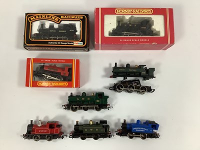 Lot 585 - Eight 'OO' Gauge Small Tank Engines: two boxed...
