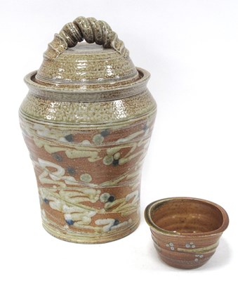 Lot 1325 - Jane Hamlyn (Born 1940) Salt Glazed Stoneware...