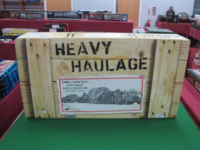 Lot 549 - Corgi 1:50th Scale Heavy Haulage #CC12305...