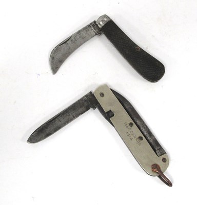 Lot 1298 - M&D Canada 1914 Jack Knife with Marlin Spike,...