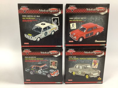 Lot 576 - Four Corgi 1:43rd scale diecast model...