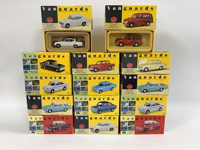 Lot 649 - Fourteen Lledo Vanguards 1:43rd scale diecast...