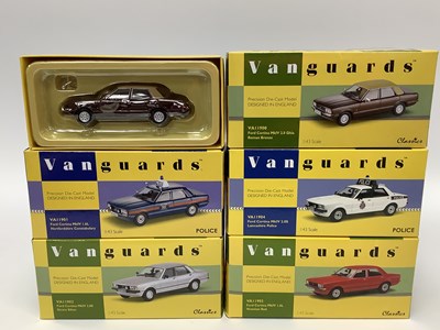 Lot 741 - Five Corgi Vanguards 1:43rd scale diecast...