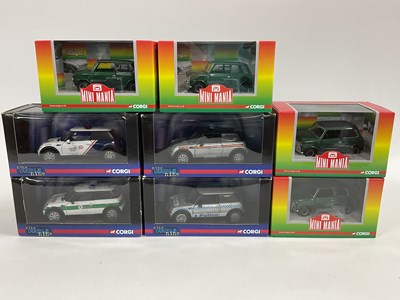 Lot 759 - Eight Corgi 1:36 scale diecast model Minis to...