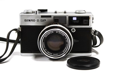 Lot 881 - Olympus-35 SP 35mm Rangefinder Film Camera, No....
