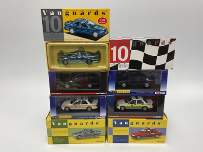 Lot 701 - Seven Corgi 1:43rd scale diecast model Ford...