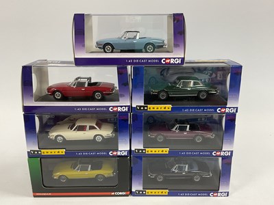 Lot 792 - Seven Corgi Vanguards 1:43rd scale diecast...
