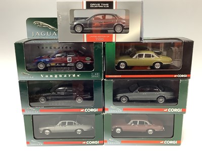 Lot 736 - Seven Corgi Vanguards 1:43rd scale diecast...