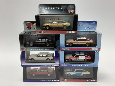 Lot 533 - Seven Corgi, Lledo Vanguards 1:43rd scale...
