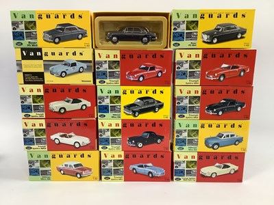 Lot 573 - Fourteen Lledo Vanguards 1:43rd scale diecast...