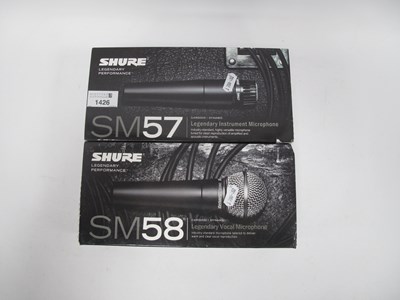 Lot 1426 - Two Boxed Microphones, Untested. (2)