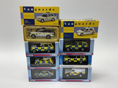 Lot 542 - Eight Corgi Vanguards 1:43rd scale diecast...