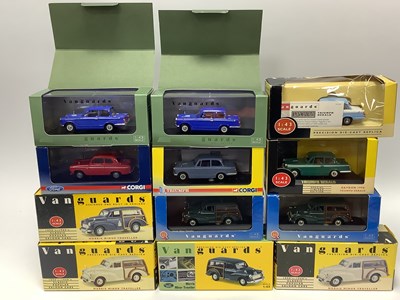 Lot 739 - Twelve Corgi, Lledo Vanguards 1:43rd scale...