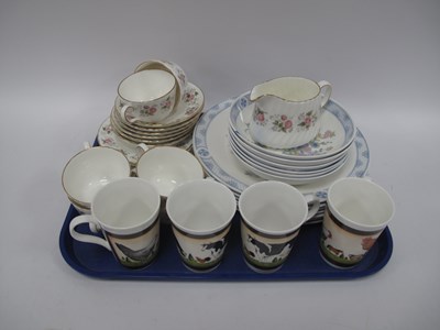 Lot 1199 - Royal Doulton 'Madras' Blue and White Oval...