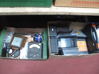 Lot 1115 - Vintage tools and organisers, including empty...