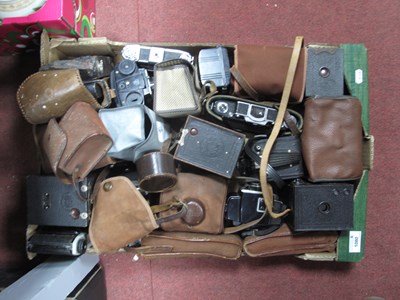 Lot 1080 - A Large Collection of cameras Mainly Box...