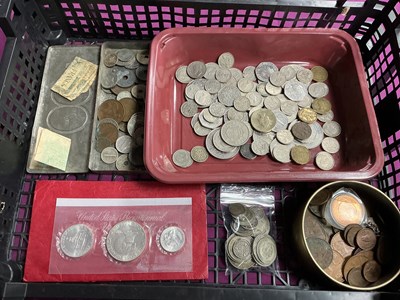Lot 314 - Collection Of GB And World Coins, includes GB...