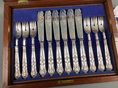 Lot 41 - A Decorative Set of Twelve Henry Wilkinson &...