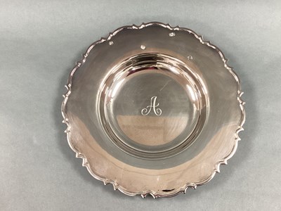 Lot 145 - A Hallmarked Silver Dish, Carrs, Sheffield...